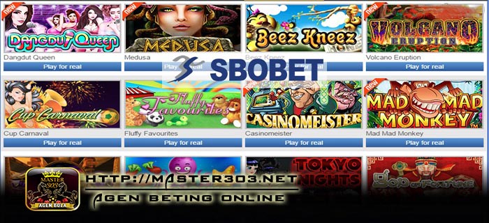 Permainan Judi Mesin Slot Online dari Situs Sbobet
