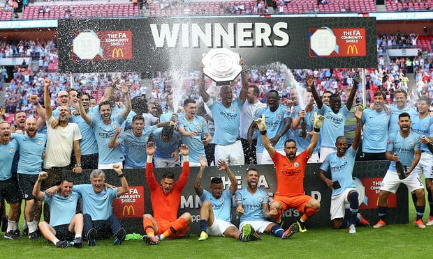 Manchester City memenangkan Community Shield