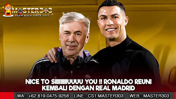 Ronaldo Jadi Tamu Istimewa Real Madrid